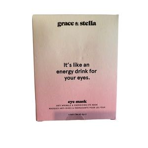 Grace & Stella A Dream Come Anti-Wrinkle and Energizing Eye Masks 6 pairs NEW